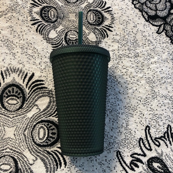 🤍NEW🤍Set Starbucks 2022 Dart Green Studded Tumblers Venti, Grande & KeyChain - Picture 13 of 16